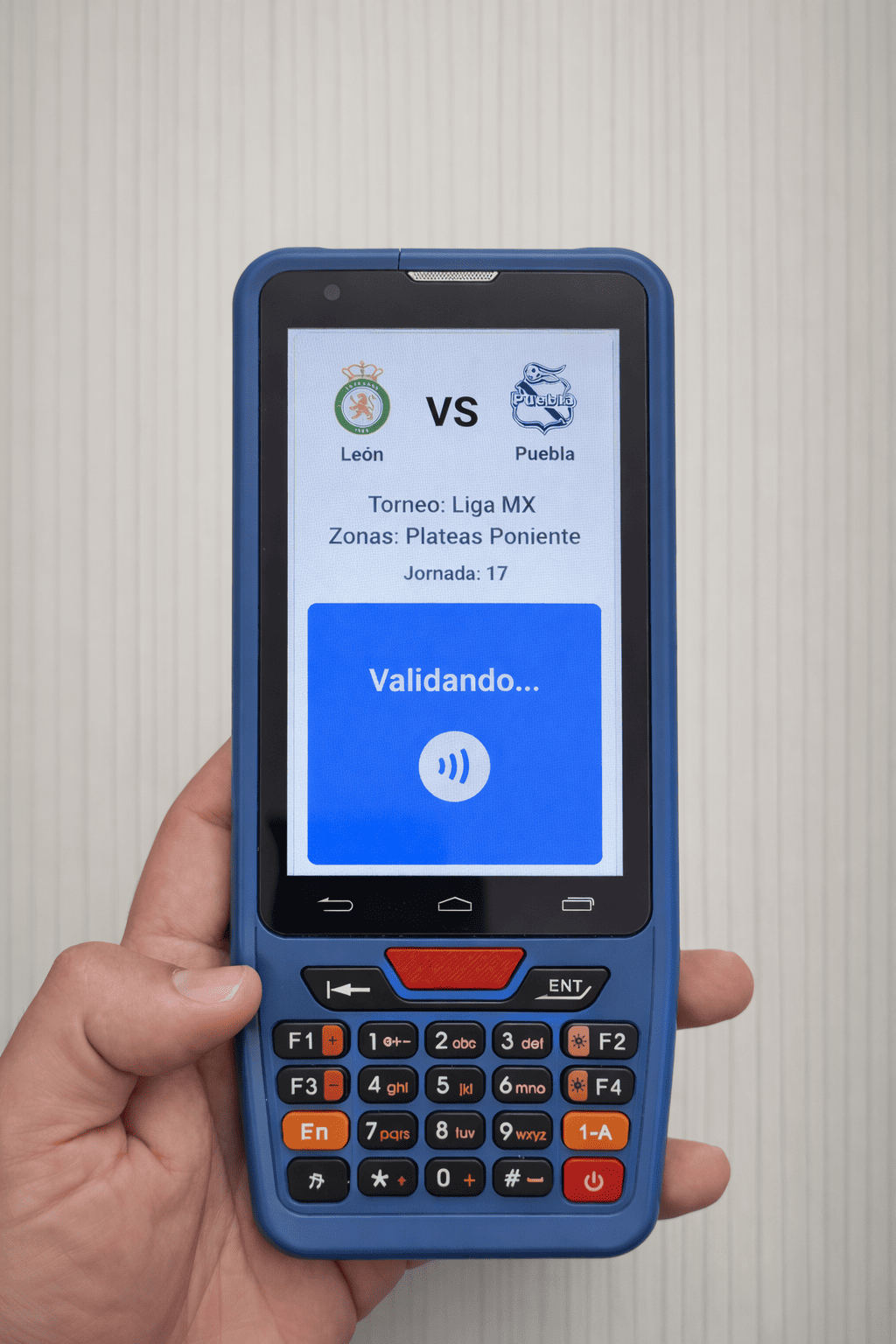 Screenshot 2 of Escáner NFC para control de accesos