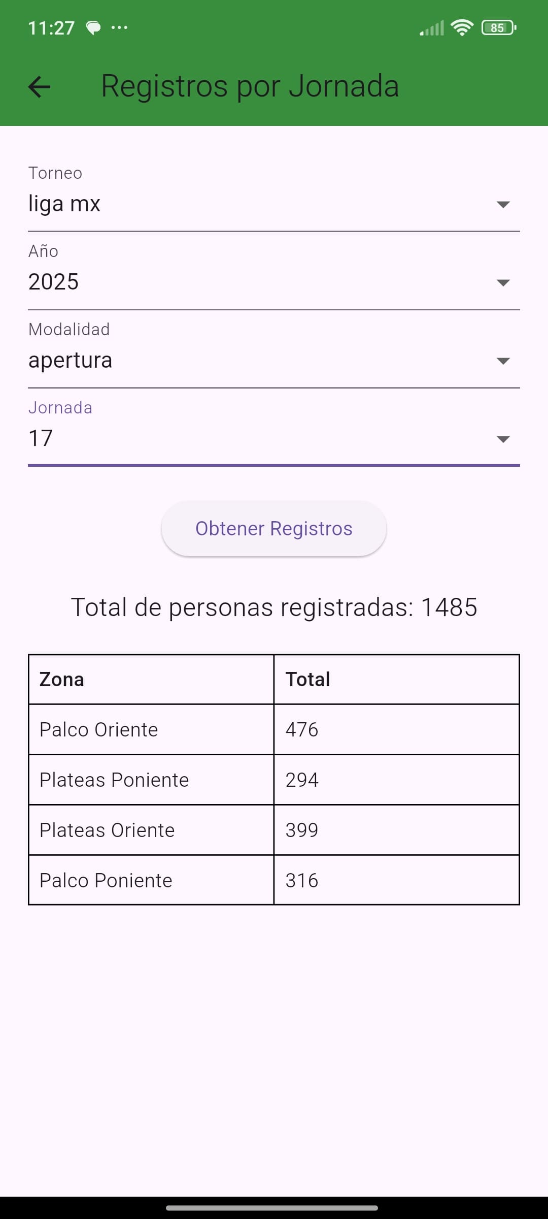 Screenshot 5 of Escáner NFC para control de accesos