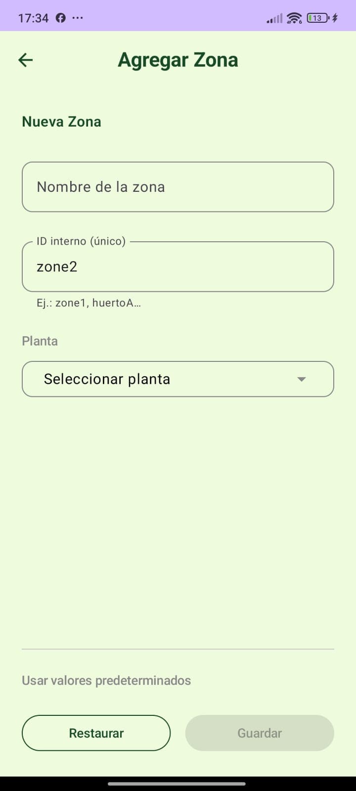 Screenshot 6 of Tlaloc IOT - App de Control de Riego